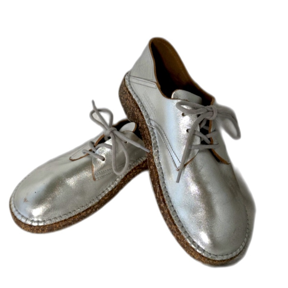 Birkenstock Womens Gary Loafer shiny Sliver